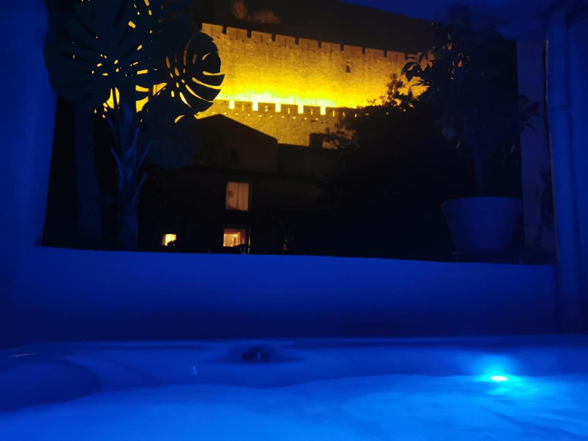 קרקסון Le Cellier De Beaulieu, Au Pied De La Cite, Maison De Vacances Avec Climatisation Et Jacuzzi מראה חיצוני תמונה