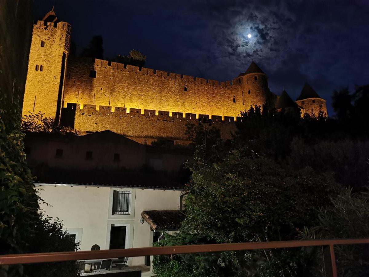 קרקסון Le Cellier De Beaulieu, Au Pied De La Cite, Maison De Vacances Avec Climatisation Et Jacuzzi מראה חיצוני תמונה
